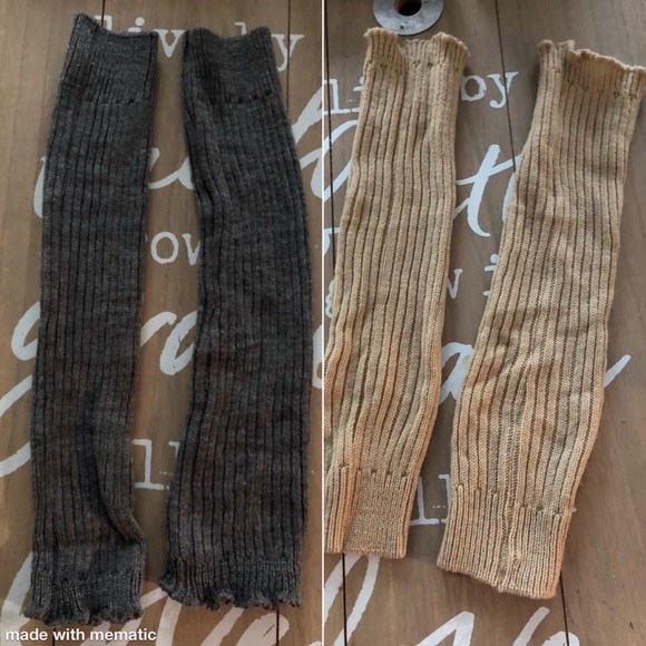 Accessories - 2 Pairs of Leg Warmers